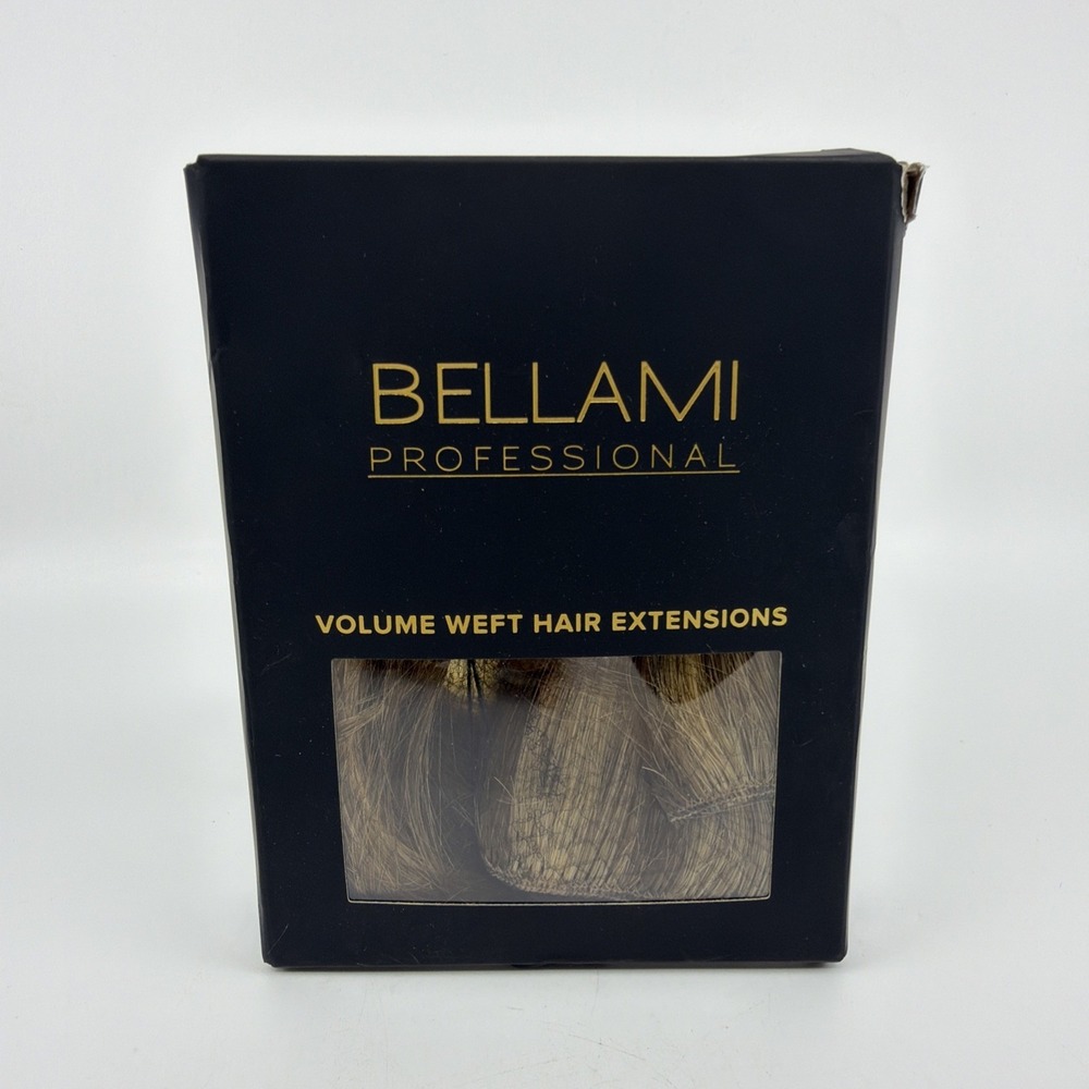 Bellami Professional Volume Weft 16" Hot Toffee Blonde #6/18 120g New Sealed Box